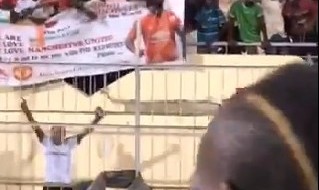 Lo striscione dei tifosi del Senegal per Kalidou Koulibaly