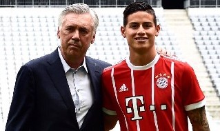 James Rodriguez, attaccante del Bayern Monaco