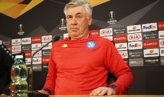 Carlo Ancelotti in conferenza stampa