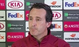 Unai Emery in conferenza stampa