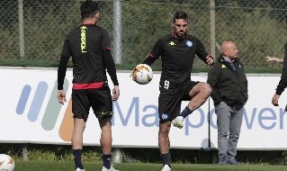 Simone Verdi in allenamento