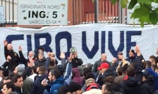 Striscione Ultras Genoa