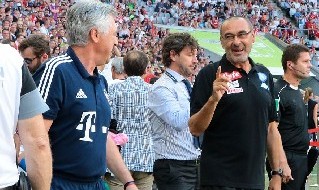Carlo Ancelotti e Maurizio Sarri
