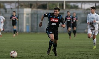 Ciro Palmieri, attaccante della SSC Napoli