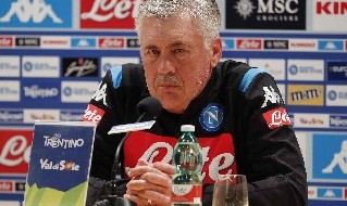 Carlo Ancelotti, allenatore del Napoli