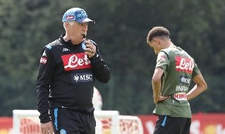 Carlo Ancelotti, allenatore del Napoli