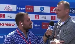 Bogdan Zajac a CalcioNapoli24TV a Dimaro