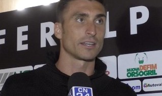 Andrea Caracciolo, attaccante del Feralpisalò, a Calcio Napoli 24 TV