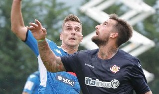 Arkadiusz Milik, attaccante polacco del Napoli