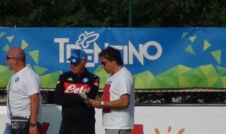 Carlo Ancelotti e Cristiano Giuntoli
