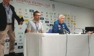 Carlo Ancelotti conferenza stampa Liverpool-Napoli 0-3