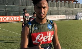 Adam Ounas, esterno offensivo del Napoli