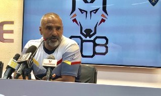 Fabio Liverani in conferenza stampa