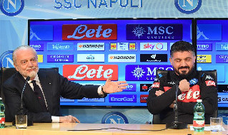 Aurelio De Laurentiis e Gennaro Gattuso