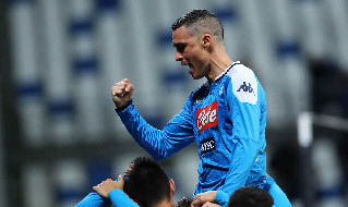 José Callejon, esterno offensivo spagnolo del Napoli
