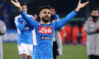 Video gol Insigne Napoli-Lazio 1-0 coppa Italia
