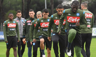 Protocollo FIGC, allenamento SSC Napoli