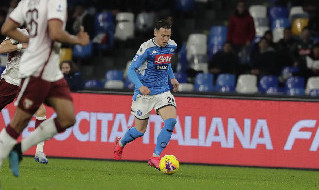Piotr Zielinski, centrocampista del Napoli