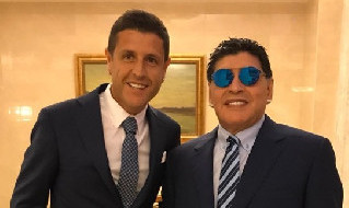 Stefano Ceci e Maradona