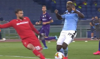 Rigore Lazio-Fiorentina