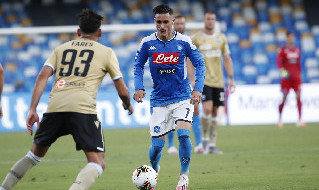 José Callejon, esterno offensivo spagnolo del Napoli