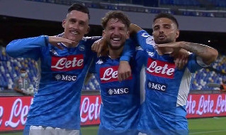 Mertens, Callejon e Insigne