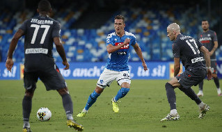 Arkadiusz Milik, attaccante polacco del Napoli
