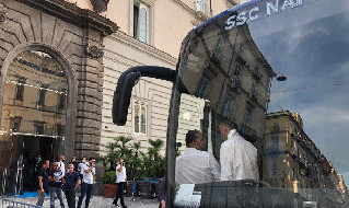 SSC Napoli a Palazzo Caracciolo