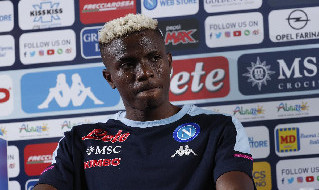 Victor Osimhen, attaccante del Napoli e della nazionale nigeriana