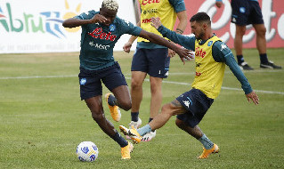 Victor Osimhen, attaccante del Napoli e della nazionale nigeriana