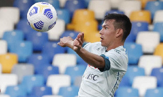 Hirving Lozano, attaccante messicano del Napoli