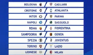 Prossimo turno Serie A