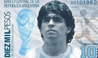 Banconota Maradona