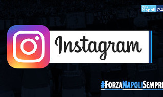 Calcio Napoli 24 su Instagram social