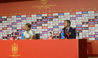 Fabian Ruiz in conferenza stampa