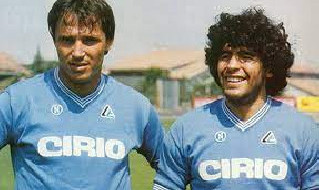 Bertoni Napoli Maradona