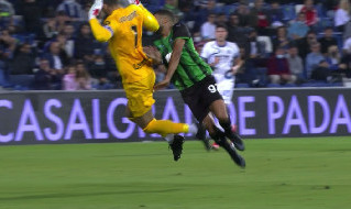 Moviola Sassuolo Inter Defrel Handanovic