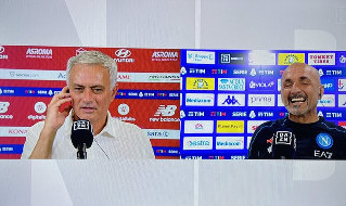 Spalletti Mourinho Napoli Roma