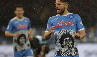 Gol Mertens Napoli Lazio Insigne