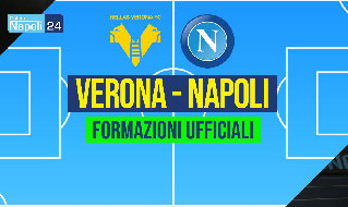 Formazioni ufficiali Napoli Verona