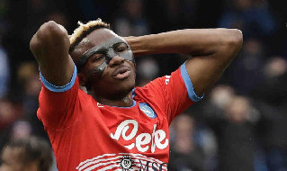 Infortunio Osimhen Napoli Fiorentina