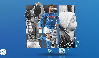 Mertens compleanno Napoli