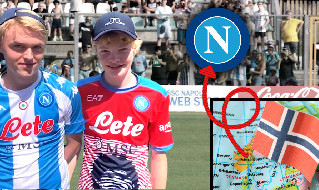 Tifosi norvegesi a Castel di Sangro