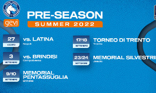 Gevi Napoli Basket calendario preseason