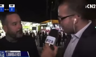 Aggressione Milan-Napoli giornalista CN24
