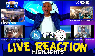 Live Reaction Napoli Ajax