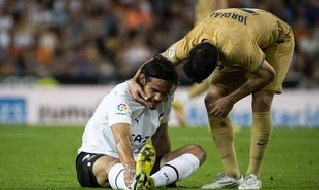 Infortunio Cavani