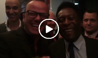 Pelè e Gigi D'Alessio