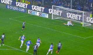 Rigore Sampdoria Napoli Politano