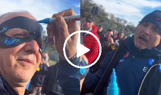 Spalletti e il tifoso